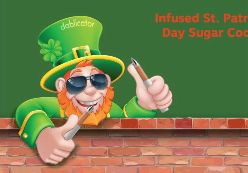 Infused St Patricks Day Sugar Cookies